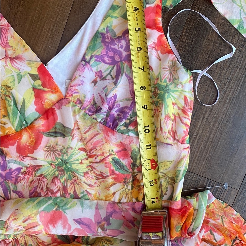 Julia Jordan Multicolor Floral Midi Skirt - Picture 15 of 15